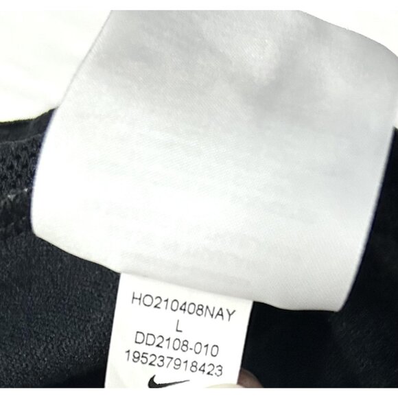 Nike Therma-FIT Sweatpants Mens Large Black Gray Joggers Zip Pockets DD2108-010 - Picture 10 of 16